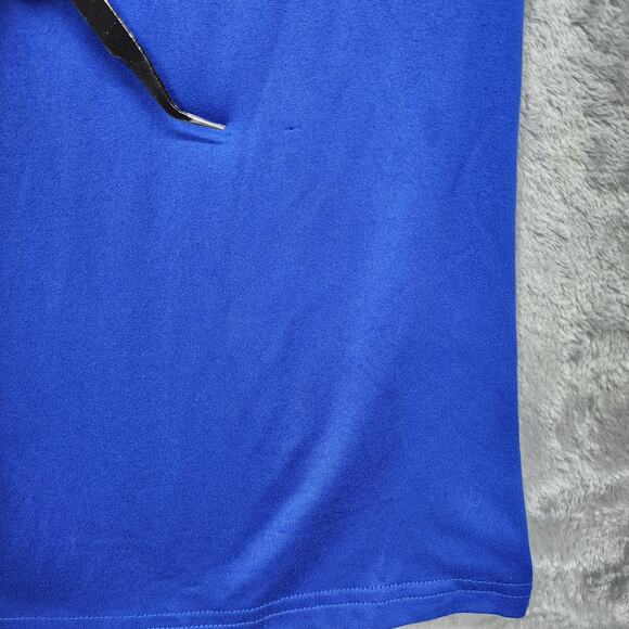 Sarin Mathews Pants Womens L Blue Pull On Wide Leg Drawstring Jersey Knit Casual - Picture 6 of 11